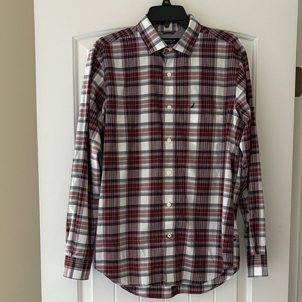 Nautica Men's Classic Plaid Shirt